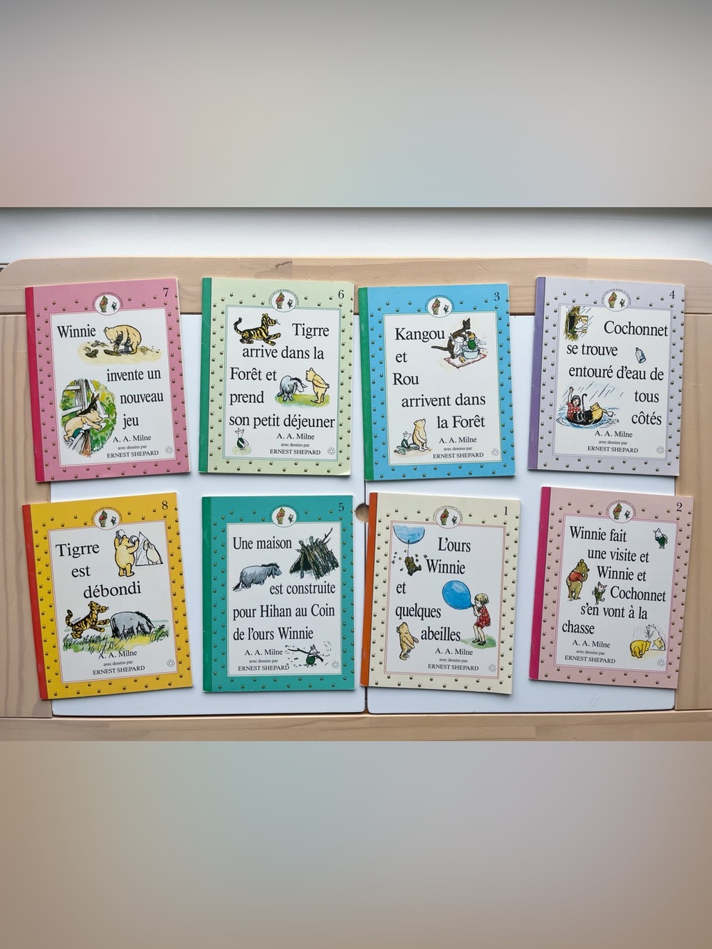 Livres Winnie l’ourson - Classic Winnie the Pooh French Kids Books